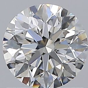 0.96 carat, F colour, VS2 clarity, Round shape, Natural Diamond.
