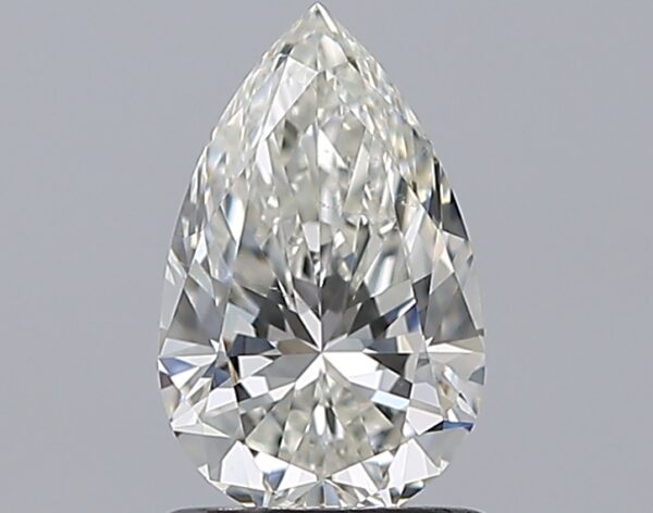 1.01 carat, H colour, SI1 clarity, Pear shape, Natural Diamond.