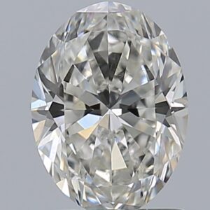 1.2 carat, H colour, SI1 clarity, Oval shape, Natural Diamond.