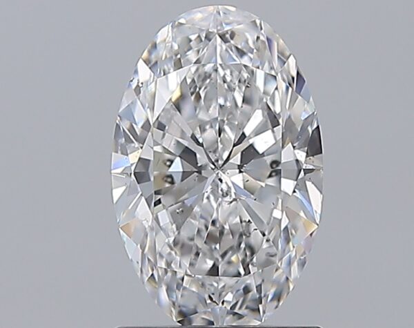 1.3 carat, D colour, SI1 clarity, Oval shape, Natural Diamond.
