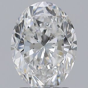 2.01 carat, E colour, VS2 clarity, Oval shape, Natural Diamond.