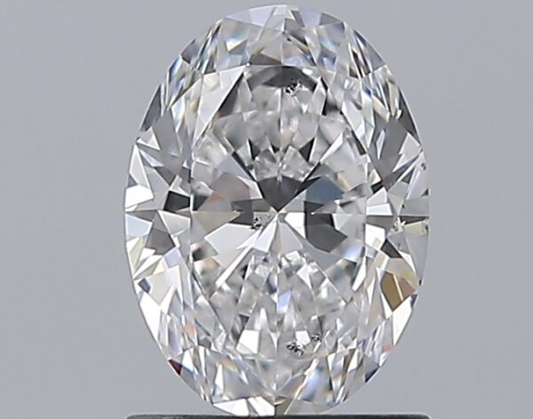 1.2 carat, D colour, SI1 clarity, Oval shape, Natural Diamond.