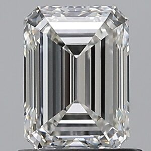 1.03 carat, G colour, VS1 clarity, Emerald shape, Natural Diamond.