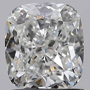 1.51 carat, F colour, VS2 clarity, Cushion shape, Natural Diamond.