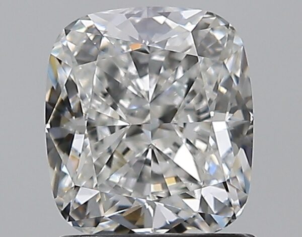 1.51 carat, F colour, VS2 clarity, Cushion shape, Natural Diamond.