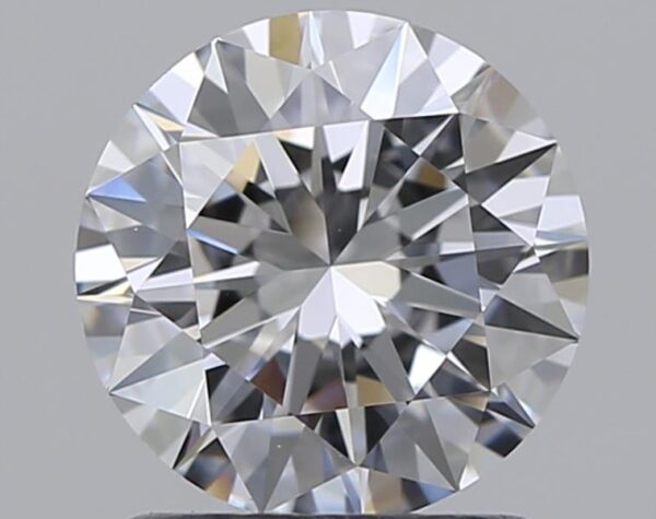 1.2 carat, D colour, VS1 clarity, Round shape, Natural Diamond.
