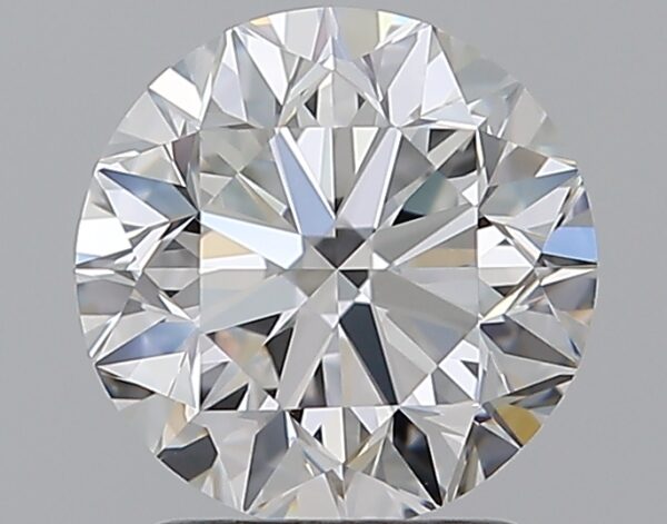 2 carat, D colour, VVS2 clarity, Round shape, Natural Diamond.