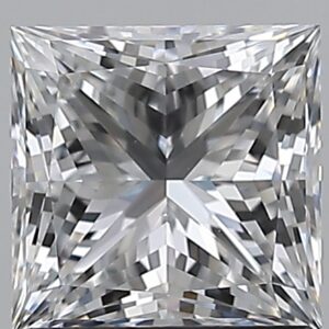 1.51 carat, D colour, VS2 clarity, Princess shape, Natural Diamond.