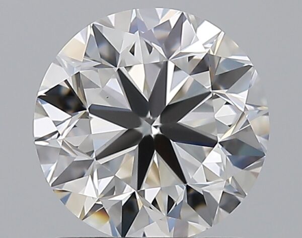 1.5 carat, D colour, VS1 clarity, Round shape, Natural Diamond.
