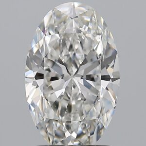 1.79 carat, F colour, VS2 clarity, Oval shape, Natural Diamond.