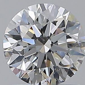 1.04 carat, E colour, SI1 clarity, Round shape, Natural Diamond.