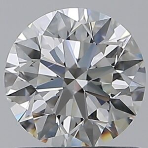 0.96 carat, H colour, VVS1 clarity, Round shape, Natural Diamond.