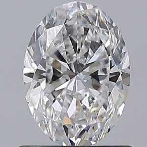 1 carat, D colour, SI1 clarity, Oval shape, Natural Diamond.
