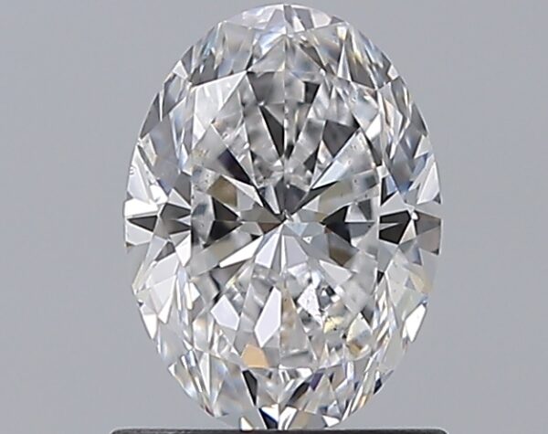 1 carat, D colour, SI1 clarity, Oval shape, Natural Diamond.