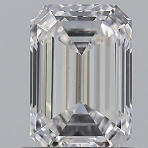 1 carat, D colour, VS1 clarity, Emerald shape, Natural Diamond.