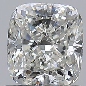 1 carat, H colour, VS2 clarity, Cushion shape, Natural Diamond.