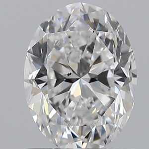 1.2 carat, D colour, SI1 clarity, Oval shape, Natural Diamond.