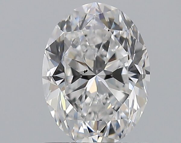 1.2 carat, D colour, SI1 clarity, Oval shape, Natural Diamond.
