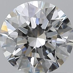 1.03 carat, D colour, VVS2 clarity, Round shape, Natural Diamond.