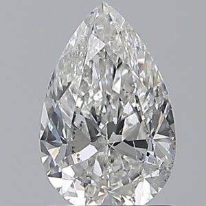 1.01 carat, G colour, SI2 clarity, Pear shape, Natural Diamond.