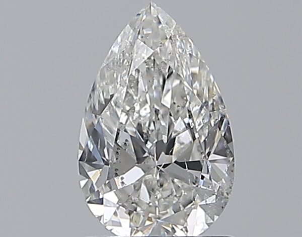 1.01 carat, G colour, SI2 clarity, Pear shape, Natural Diamond.