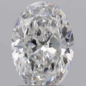 1.51 carat, D colour, SI1 clarity, Oval shape, Natural Diamond.