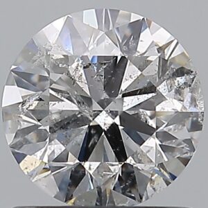 1.01 carat, E colour, SI2 clarity, Round shape, Natural Diamond.