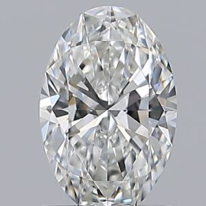 1.01 carat, F colour, SI1 clarity, Oval shape, Natural Diamond.