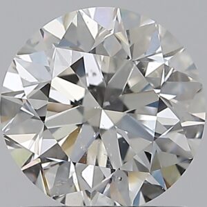 1.01 carat, G colour, SI2 clarity, Round shape, Natural Diamond.