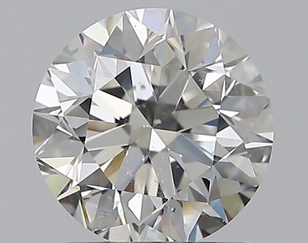 1.01 carat, G colour, SI2 clarity, Round shape, Natural Diamond.