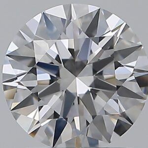 1.03 carat, F colour, VVS2 clarity, Round shape, Natural Diamond.
