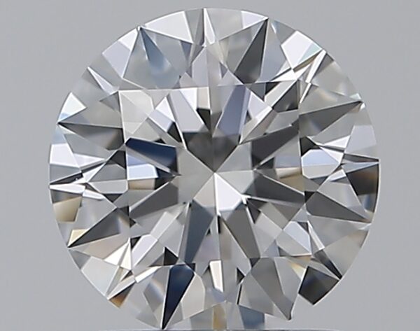 1.03 carat, F colour, VVS2 clarity, Round shape, Natural Diamond.