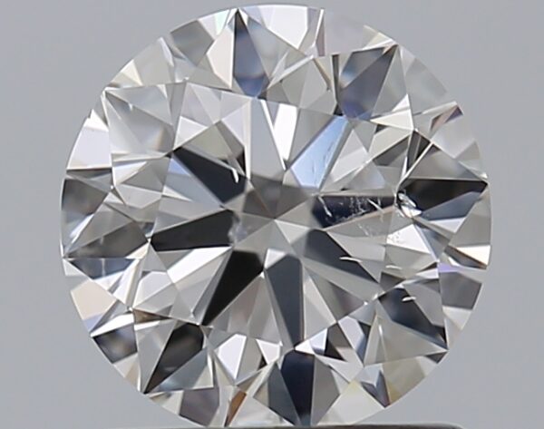 1 carat, E colour, SI2 clarity, Round shape, Natural Diamond.