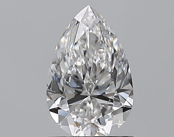 1.01 carat, E colour, SI1 clarity, Pear shape, Natural Diamond.