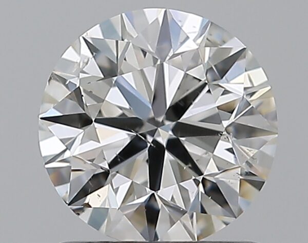 1.01 carat, G colour, SI2 clarity, Round shape, Natural Diamond.