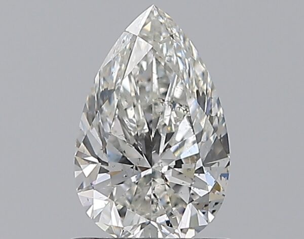 1.01 carat, G colour, SI2 clarity, Pear shape, Natural Diamond.