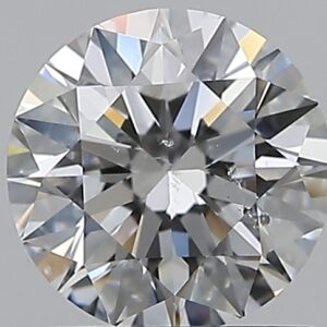 1 carat, E colour, SI2 clarity, Round shape, Natural Diamond.