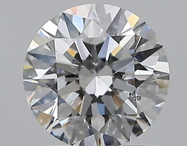 1 carat, E colour, SI2 clarity, Round shape, Natural Diamond.