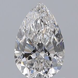 1.01 carat, F colour, SI2 clarity, Pear shape, Natural Diamond.