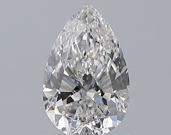 1.01 carat, F colour, SI2 clarity, Pear shape, Natural Diamond.