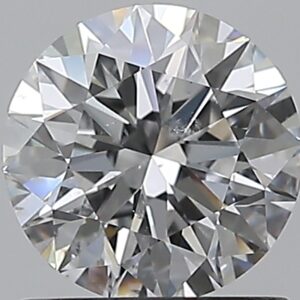 1.01 carat, E colour, SI2 clarity, Round shape, Natural Diamond.