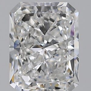 2.01 carat, D colour, VS1 clarity, Radiant shape, Natural Diamond.