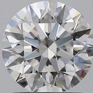 1.61 carat, E colour, VVS2 clarity, Round shape, Natural Diamond.