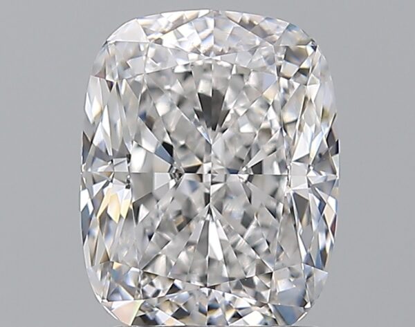 2.01 carat, D colour, VS1 clarity, Cushion shape, Natural Diamond.
