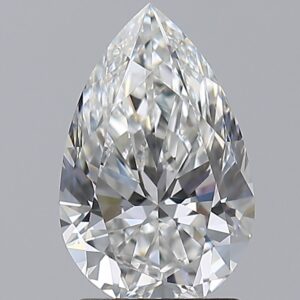 2.01 carat, F colour, VS1 clarity, Pear shape, Natural Diamond.