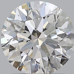 1.01 carat, E colour, SI1 clarity, Round shape, Natural Diamond.
