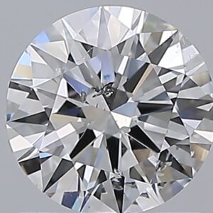 1 carat, D colour, SI1 clarity, Round shape, Natural Diamond.