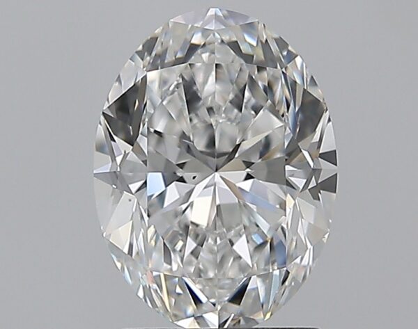 2.01 carat, E colour, VS2 clarity, Oval shape, Natural Diamond.