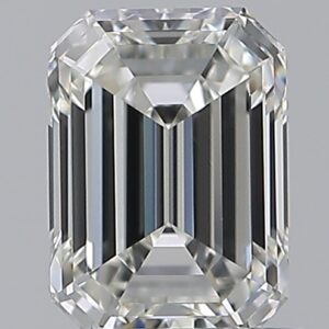 1.01 carat, H colour, VVS1 clarity, Emerald shape, Natural Diamond.