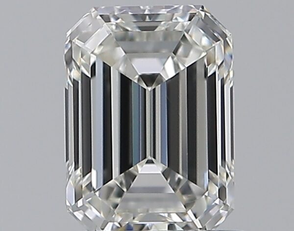 1.01 carat, H colour, VVS1 clarity, Emerald shape, Natural Diamond.
